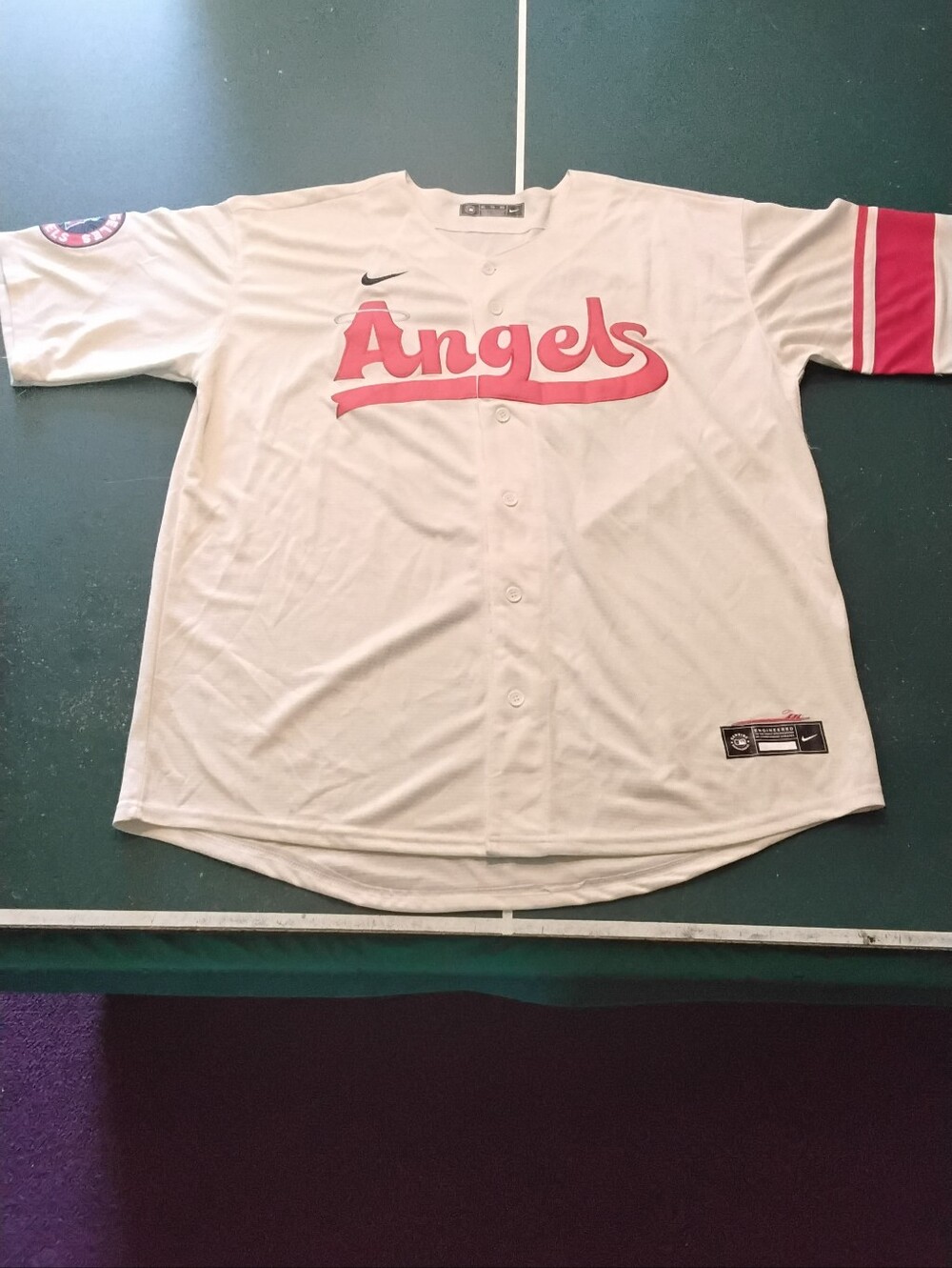 Los Angeles/ Anaheim Angles. City Connect. "URSHELA"  Nike Jersey - Size XXL MLB